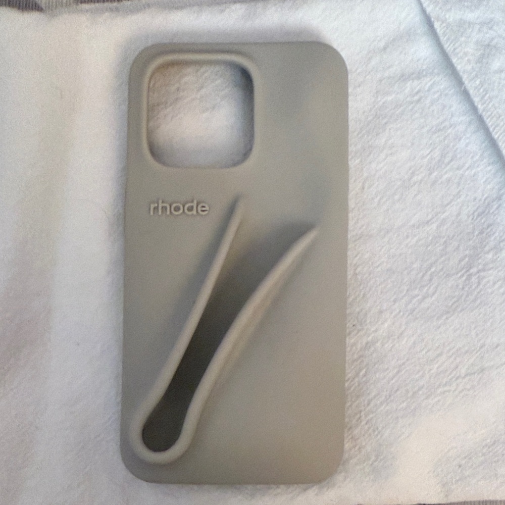RHODE Sleek Gray Phone Case